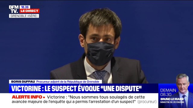 Affaire Victorine: le suspect mis en examen pour enlèvement et séquestration ainsi que meurtre précédé d'une tentative de viol