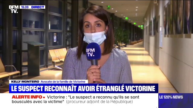 Kelly Monteiro (avocate de la famille de Victorine): Ce qu'on attend du mis en examen, ce sont des déclarations plus cohérentes