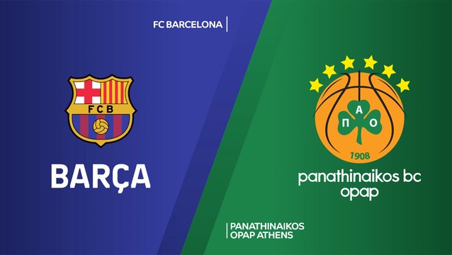 FC Barcelona - Panathinaikos OPAP Athens Highlights | Turkish Airlines EuroLeague, RS Round 4