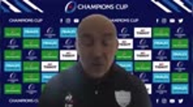 Champions Cup - Travers : Une finale, c'est particulier