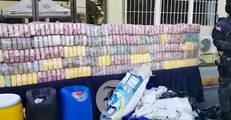 Ocupan 444 paquetes de cocaína en la costa de SPM; hay dos detenidos