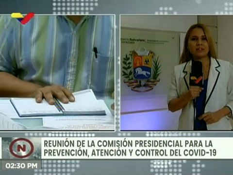 Así se desarrolla reunión de la Comisión Presidencial para el Control y Prevención de la Covid-19