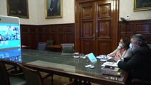 Uribes y Montero se reúnen con representantes del sector cultural