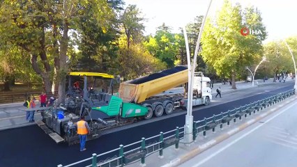 Tokat’ta 24 yıllık asfalt yol yenileniyor