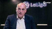 Javier Tebas opina sobre el convenio entre La Liga y la Confederación Argentina de Básquetbol.