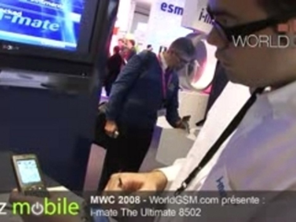 MWC 2008 i-mate The Ultimate 8502 WORLDGSM