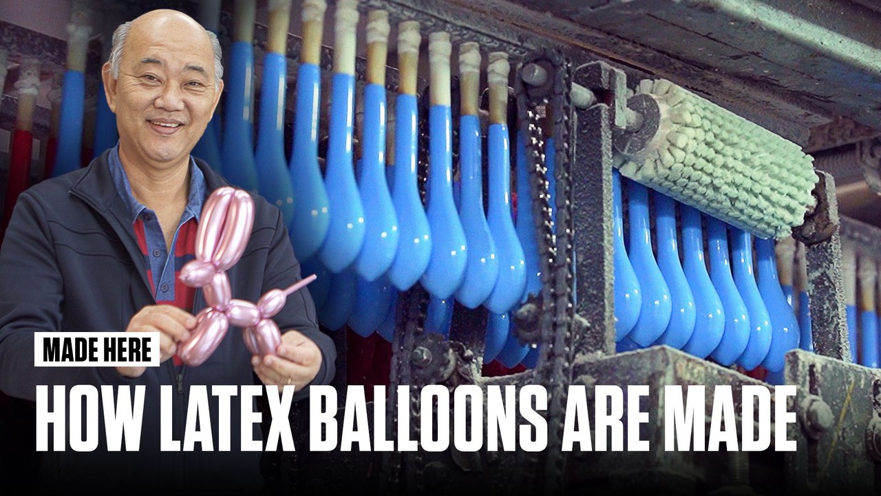 Latex Balloons Made in Brazil | MADE HERE | Popular Mechanics