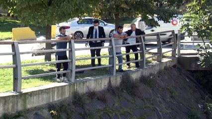 Su kanalına uçtuğu kazayı gülerek anlattı