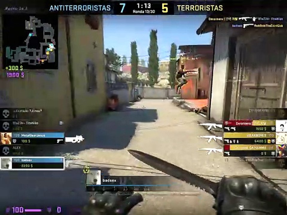 clutch 1v4 full save round