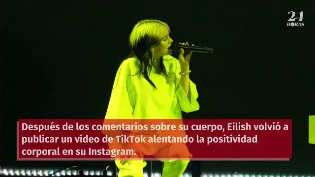 Billie Eilish critica a Body Shamers después de ser criticada por su atuendo