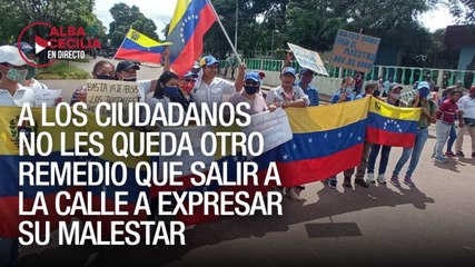 Venezolanos exigen su derecho en las calles - Alba Cecilia en Directo