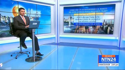 Críticas a Trump por medidas en medio de la pandemia por coronavirus