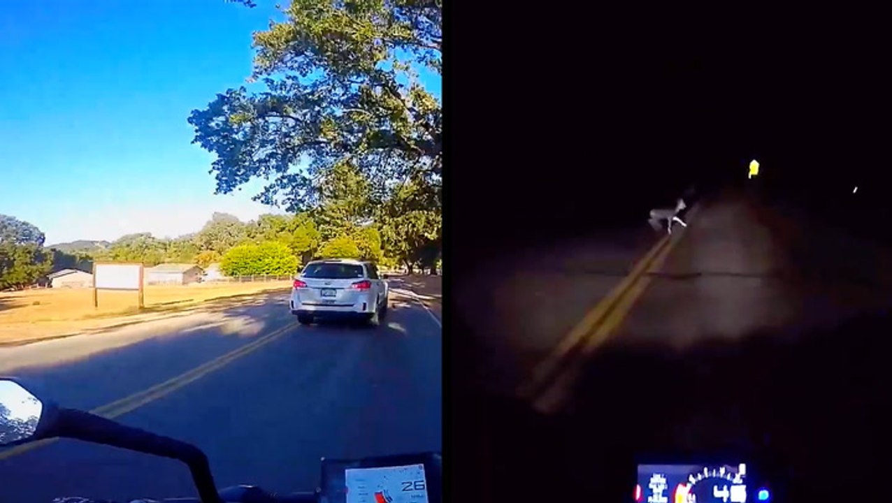 It's One Close Call After Another For This Motorcyclist