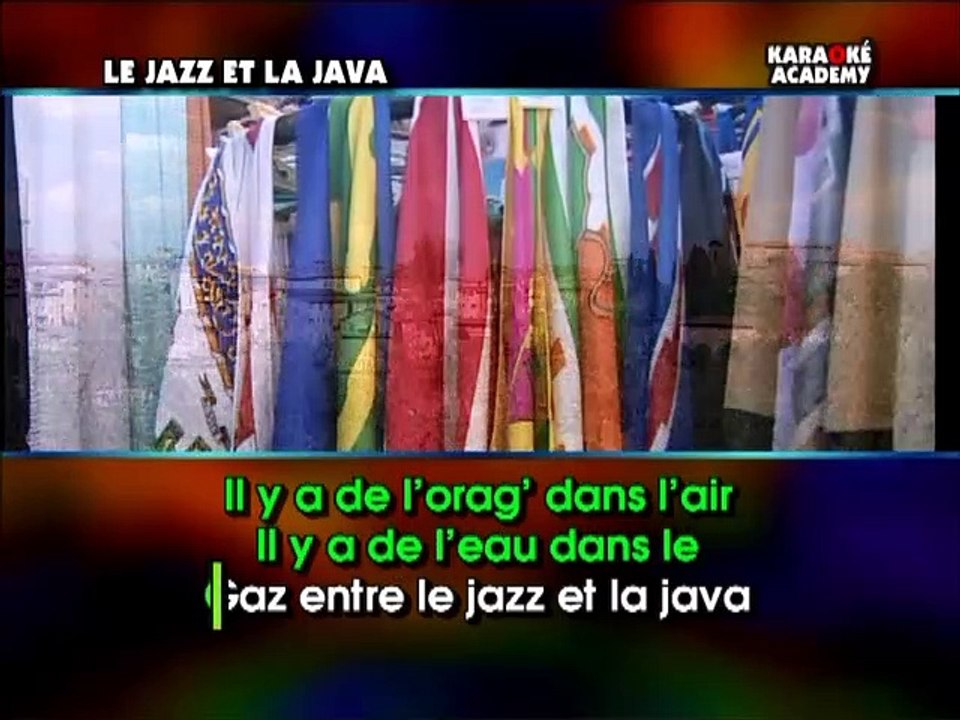 LE JAZZ ET LA JAVA — Claude Nougaro | Karaoké Academy Volume 12