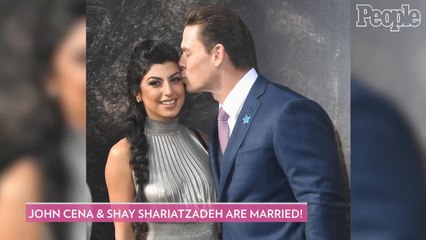 John Cena Marries Girlfriend Shay Shariatzadeh in Florida