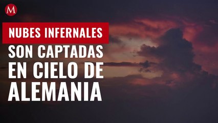 Aterradoras nubes 'infernales' son captadas en el cielo de Alemania; video se hace viral