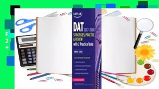 DAT 2017-2018 Strategies, Practice  Review with 2 Practice Tests: Online + Book  Best Sellers