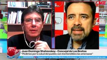 Juan Domingo Shahovskoy  - “Pedimos por la salud del pueblo; son inentendibles las amenazas”