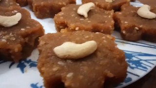 Dates barfi_Khejur  borfi খেজুরের বরফি_Khejur Halwa Recipe_dry fruit barfi