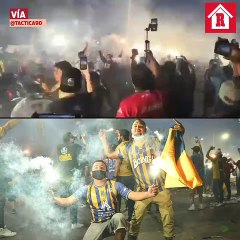 Así de increíble la porra de San Luis apoyó a su equipo