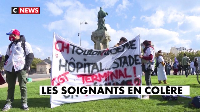 Mobilisation : les soignants en colère