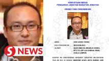 Police hunting online gambling suspect who fled after being released by MACC