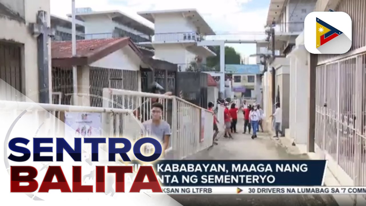 #SentroBalita | Ilan nating kababayan, maaga nang nagpunta ng sementeryo; mahigpit na health protocols, ipinatutupad