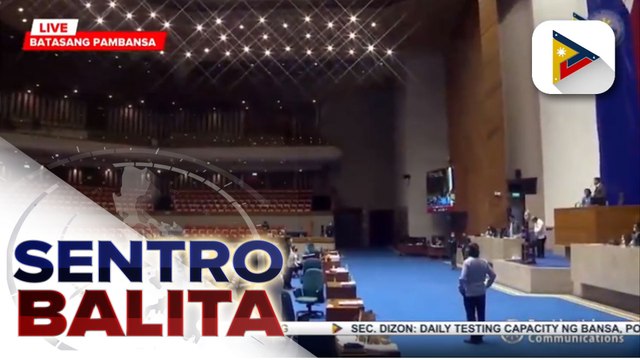 #SentroBalita | Proposed 2021 nat'l budget at panukalang dagdag-kapangyarihan kay Pres. #Duterte vs red tape, target maipasa ng Kamara ngayong araw