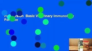 Full version  Basic Veterinary Immunology  For Free