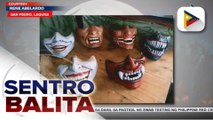 #SentroBalita | Ang galing sa paggawa ng prosthetic face masks, pinagkakakitaan ngayon ng isang artist sa Laguna