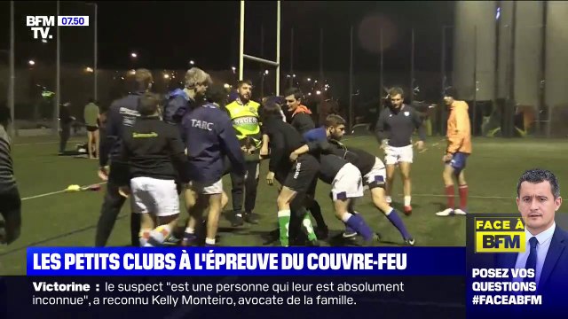 Les clubs sportifs amateurs très touchés par la mise en place du couvre-feu