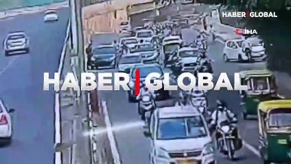 'Dur' ihtarına uymadı, polis kaputa çıktı