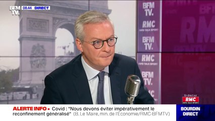 Bruno Le Maire souhaite "que les prêts garantis par l'État puissent être remboursés au bout de deux ans"