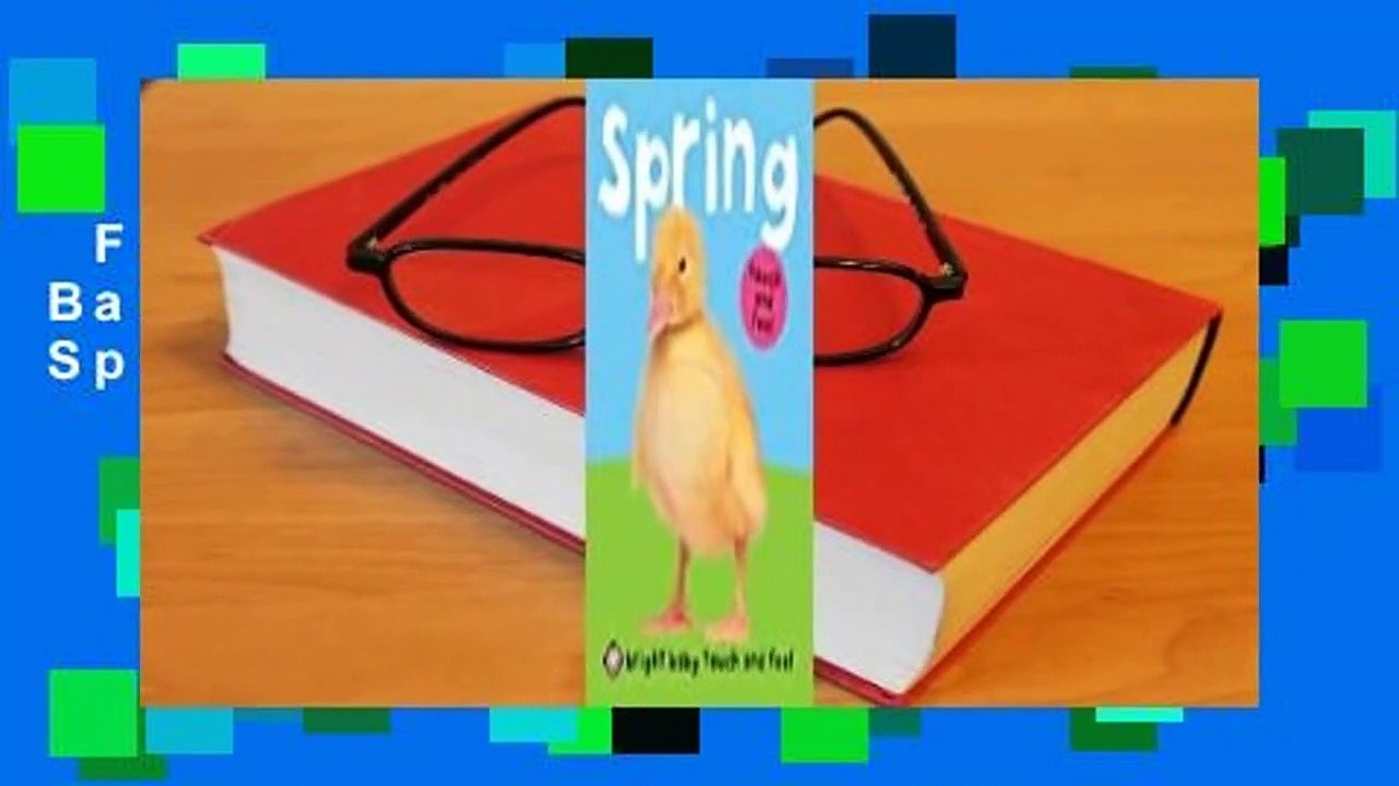 Full version  Bright Baby Touch and Feel Spring  Review