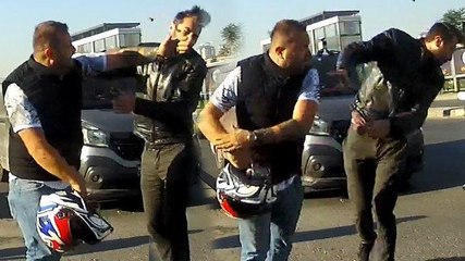 İstanbul’da trafik magandası terör estirdi