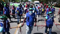 Multitudinaria marcha indígena en Colombia contra la violencia y los abusos