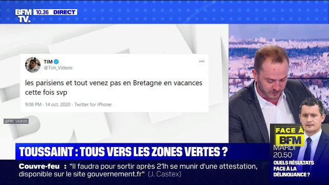 Avec les vacances de la Toussaint, va-t-il y avoir une ruée vers les zones vertes ?