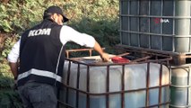 Adana'da 20 ton kaçak akaryakıt ele geçirildi