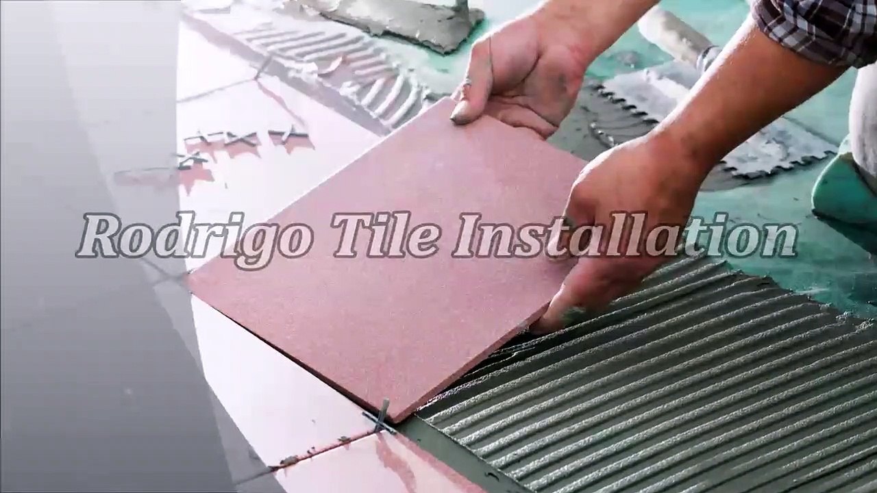 Rodrigo Tile Installation