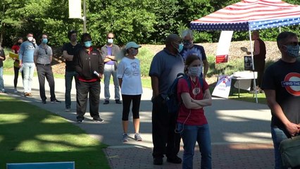 Ansturm auf Wahllokale in den USA vor eigentlichem Wahltermin