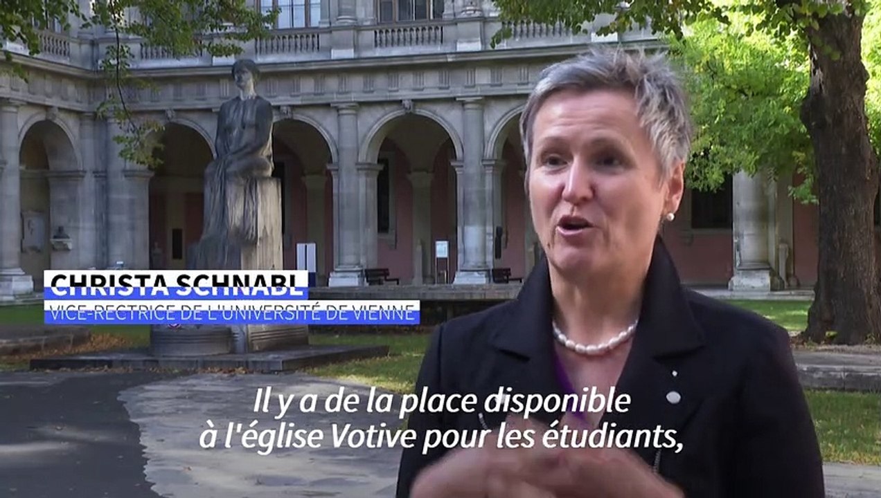 L'église, annexe de la fac de Vienne en temps de coronavirus