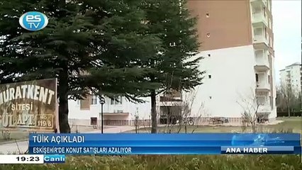 Eskişehir'de konut satışları azalıyor