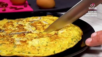 Giro d'Italia 2020 | Giro di Tavola 10 | Frittata con alici