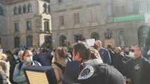 Trabajadores de la hostelería protestan contra el cierre