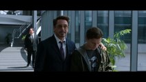 Iron Spider Suit - Tony Stark & Peter Parker Scene || Spider Man Homecoming (2017) Movie CLIP HD