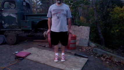 Deadlift & Rim Hold w/Thumbs 90lb Plates