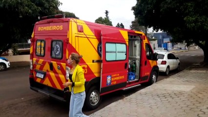 Mulher de 83 anos é socorrida na Região Central