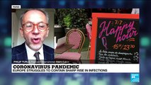 Coronavirus pandemic: Europe struggles to contain sharp rise in infections