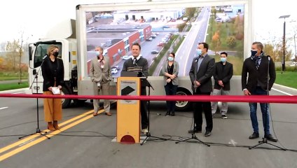 Inauguration boulevard industriel