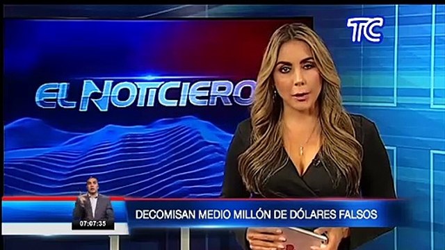 Se decomisa medio millón de dolares falsos: investigaciones duraron dos años